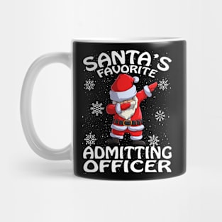 Santas Favorite Admitting Officer Christmas Mug